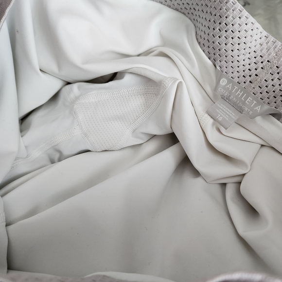 ATHLETA‎ Crest 2 in 1 Shortie in Stone grey size 16 - Picture 5 of 10